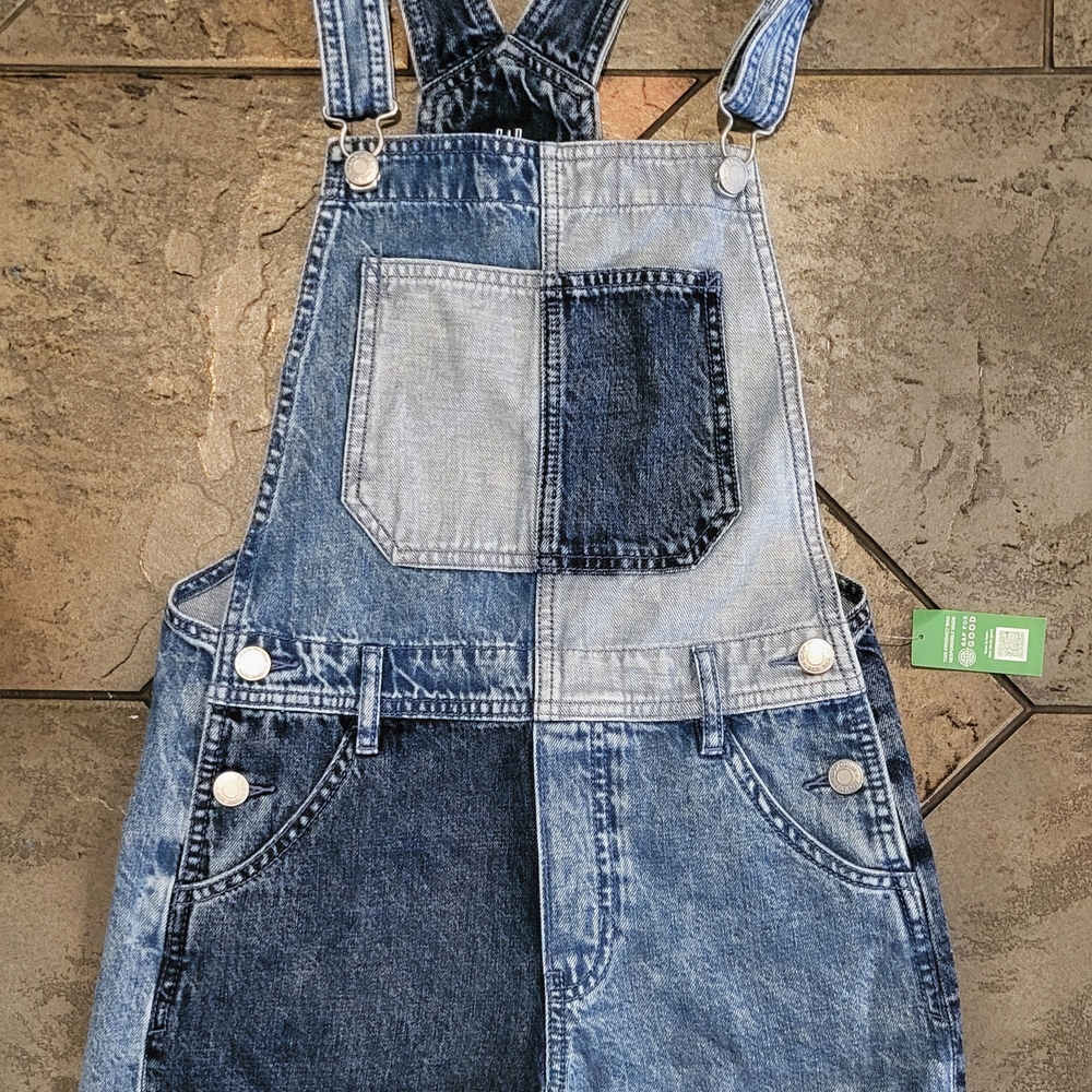 GAP Girls Blue Denim Overalls